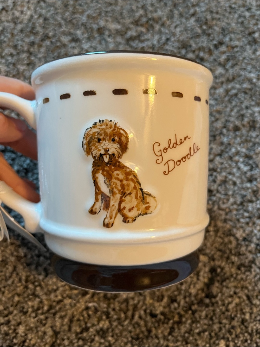 Dwell Goldendoodle mug